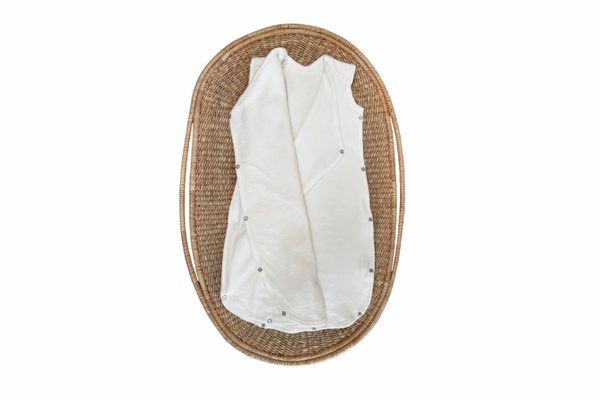 Kimono Weighted Newborn Sleeping Bag (100% natural weighted sleepsack NO BEADS) (newborn-3m+)