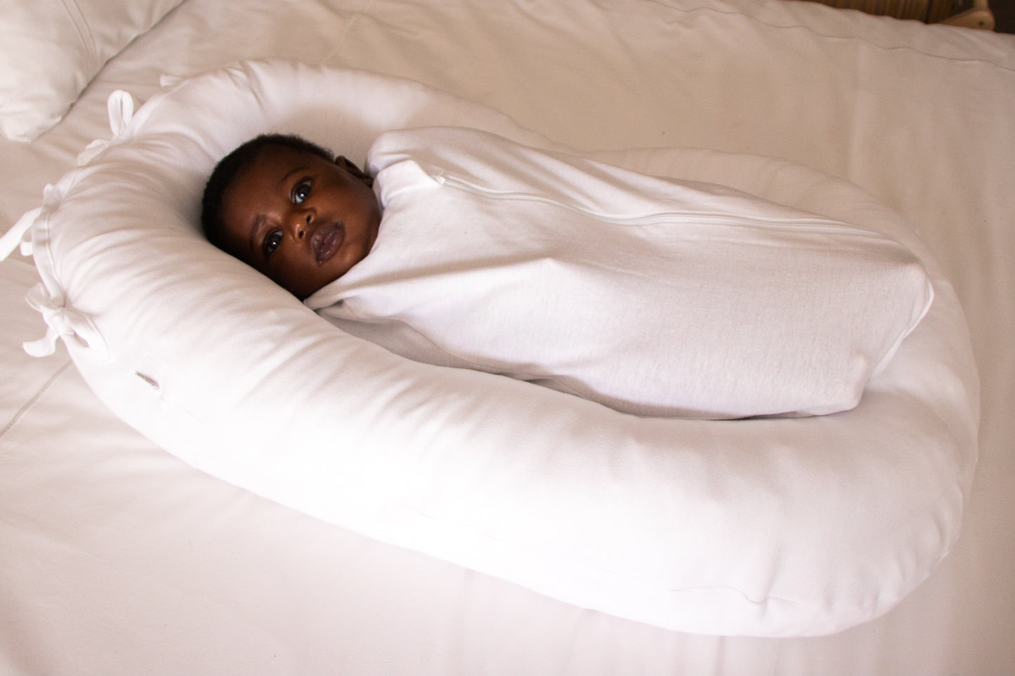 Merino Wool Nesting Pod 3-in-1 with Milky White covers