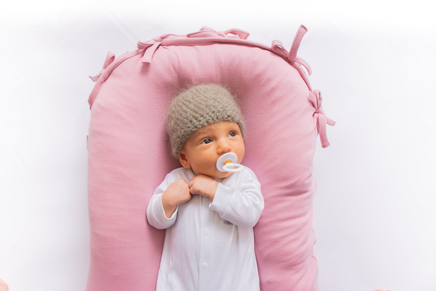 Merino Wool Nesting Pod 3-in-1 with Dusty Rose covers