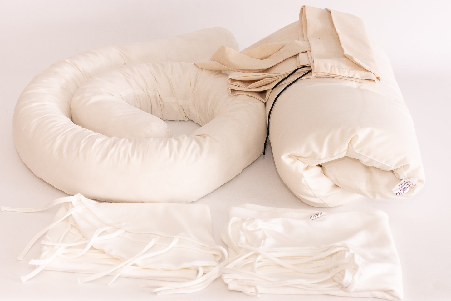 Merino Wool Nesting Pod 3-in-1 with Milky White covers