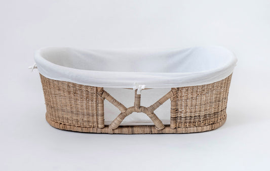 Moses basket COMBO oversized Dzuwa - Ethereal bamboo collection